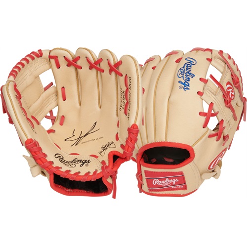 Rawlings ポーチ SURE CATCH 9.5-INCH JEREMY PENA SIGNATURE YOUTH BASEBALL GLOVE