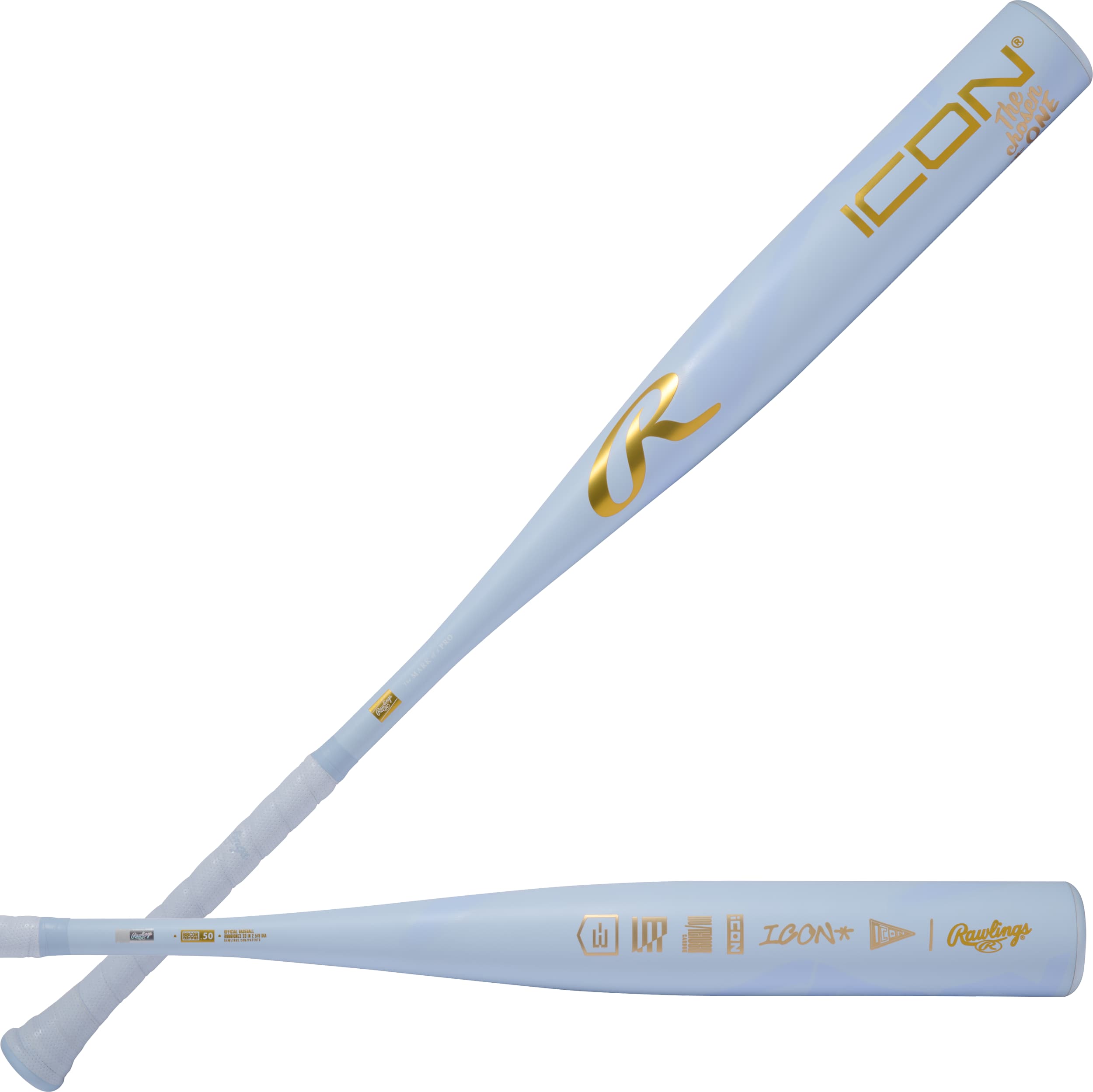 ICON THE CHOSEN ONE -3 BBCOR BASEBALL BAT, 32" (RBB6IONE3)